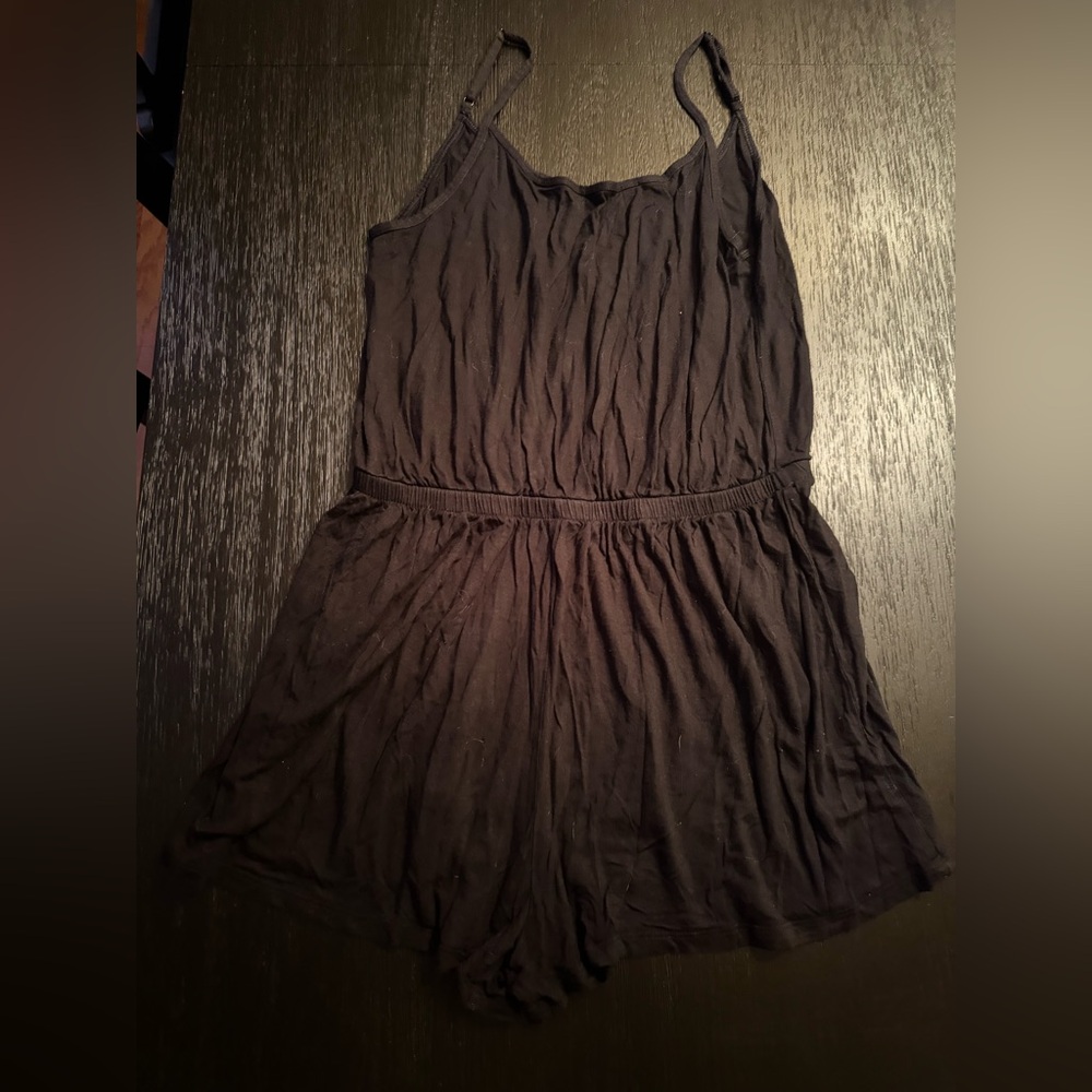 Elegant Black Romper